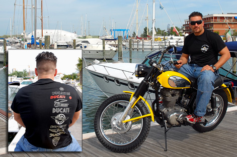 T-SHIRT logo Amici dello Scrambler